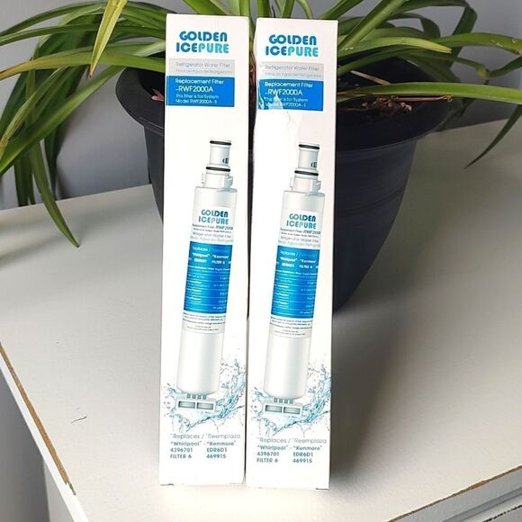 Golden Icepure Fridge Water Filter Replacements - 4396701 Filter 6 EDR6D1 469915 - Picture 6 of 8